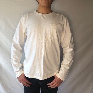 White timberland long sleeve